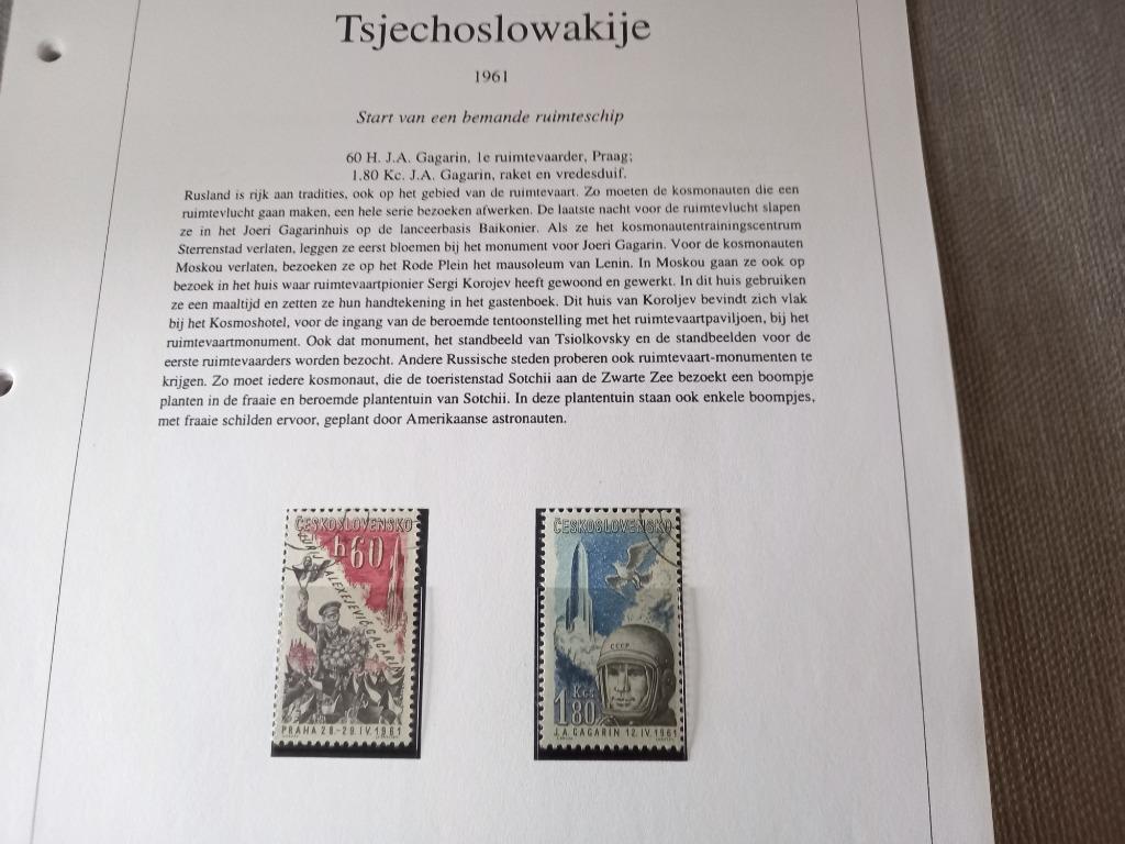 Ruimtevaart lot 314, Ruimtevaart, Orginele gom, Ophalen of Verzenden, Zonder envelop