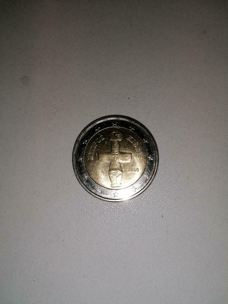 Zeldzaam 2 euromunt Cyprus, Postzegels en Munten, Munten | Europa | Euromunten, Ophalen of Verzenden, Cyprus, 2 euro