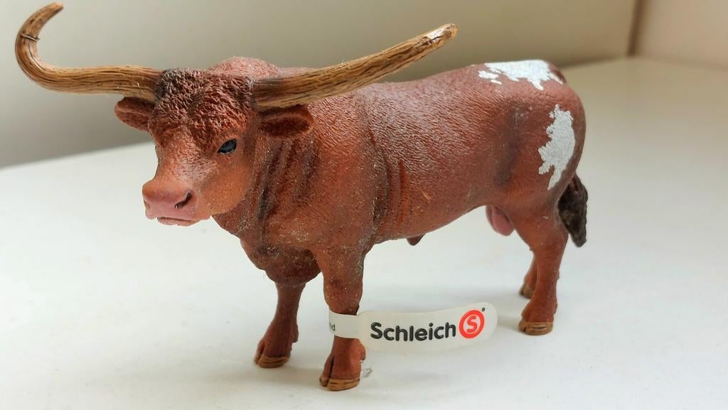 Schleich Nieuwe Texaanse stier, Kinderen en Baby's, Speelgoed | Actiefiguren, Ophalen of Verzenden, Zo goed als nieuw