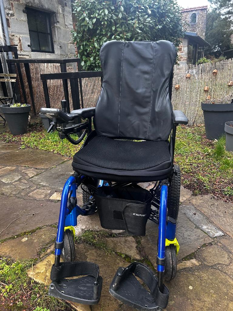 Fauteuil roulant électrique Alber Esprit Action 4NG, Enlèvement, Pliant, Comme neuf, Fauteuil roulant électrique