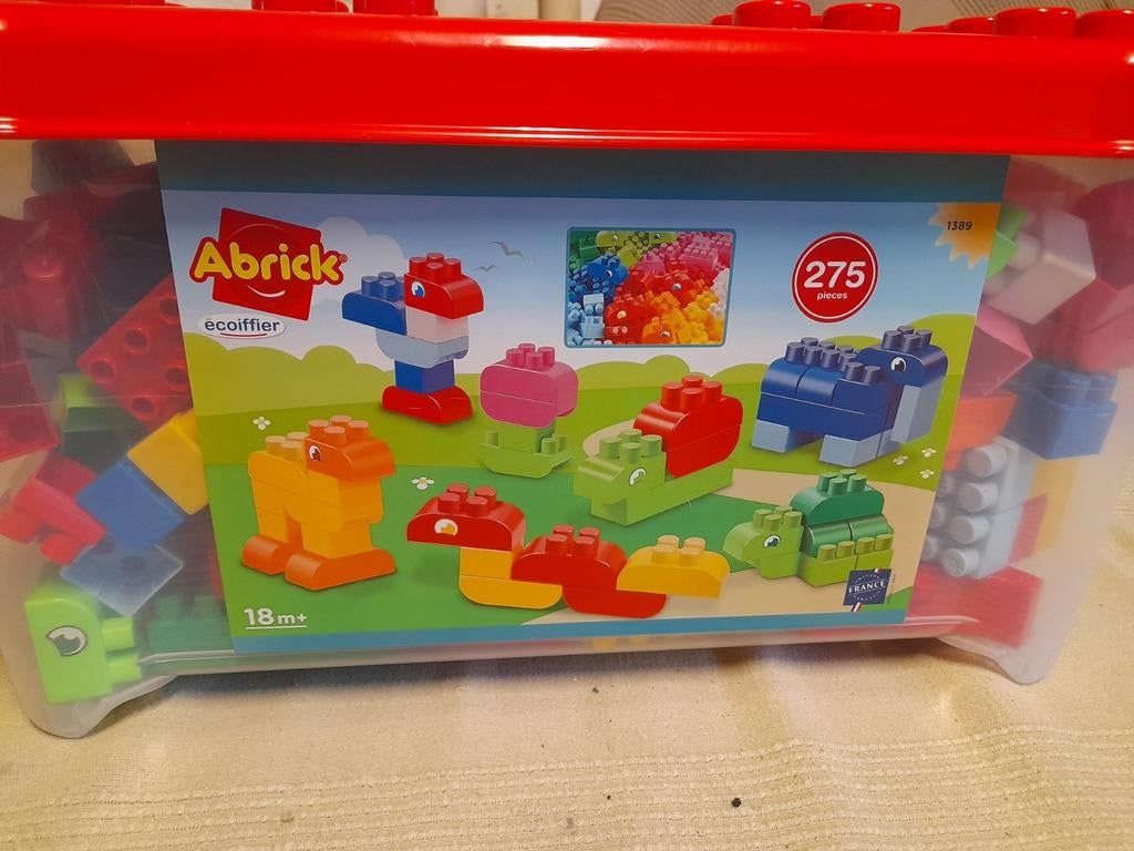 Abrick bouwblokken 275 stuks, Enlèvement ou Envoi, Comme neuf, Abrick