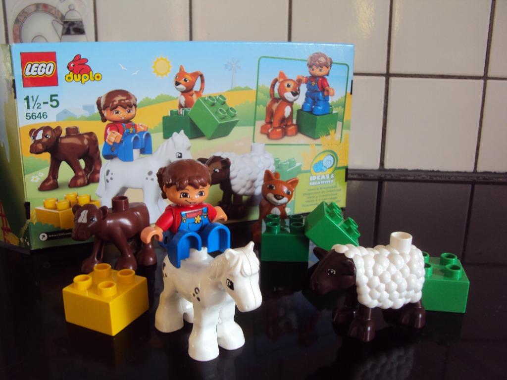 DUPLO LEGOville 5646 Dierenverzorging*Volledig*, Ophalen of Verzenden, Zo goed als nieuw, Complete set, Duplo