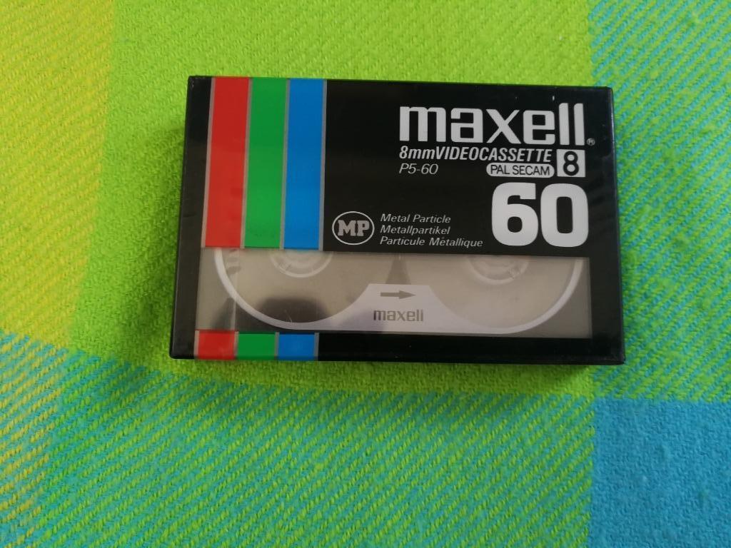Maxell P5-60, 8 mm videocassette 60', Audio, Tv en Foto, Ophalen, 8mm