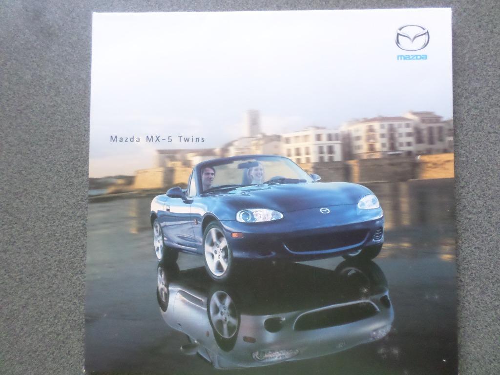 Brochure Mazda MX-5 NB Twins, Livres, Autos | Brochures & Magazines, Enlèvement, Mazda