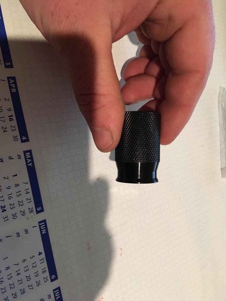 Nieuwe aluminium mini geluidsdemper voor lachgas, Ophalen of Verzenden