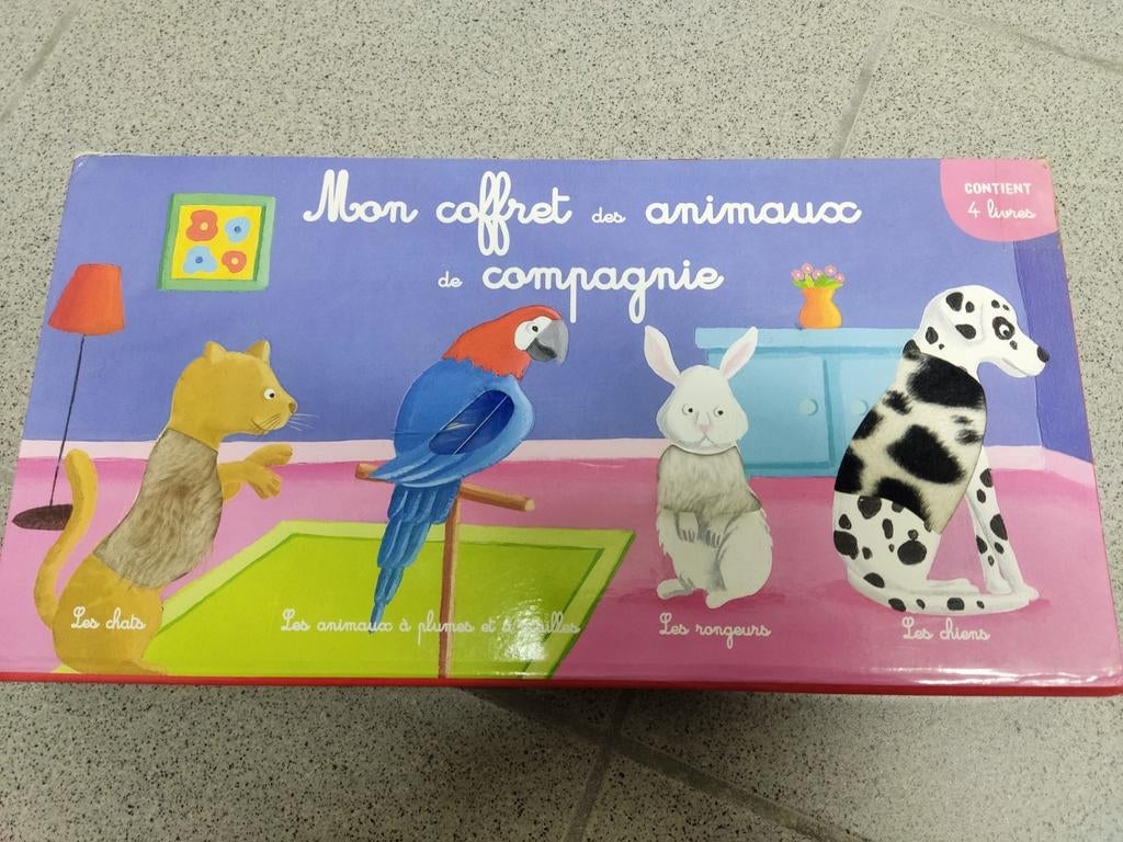 Coffret Auzou animaux de compagnie, Livres, Enlèvement ou Envoi, Comme neuf