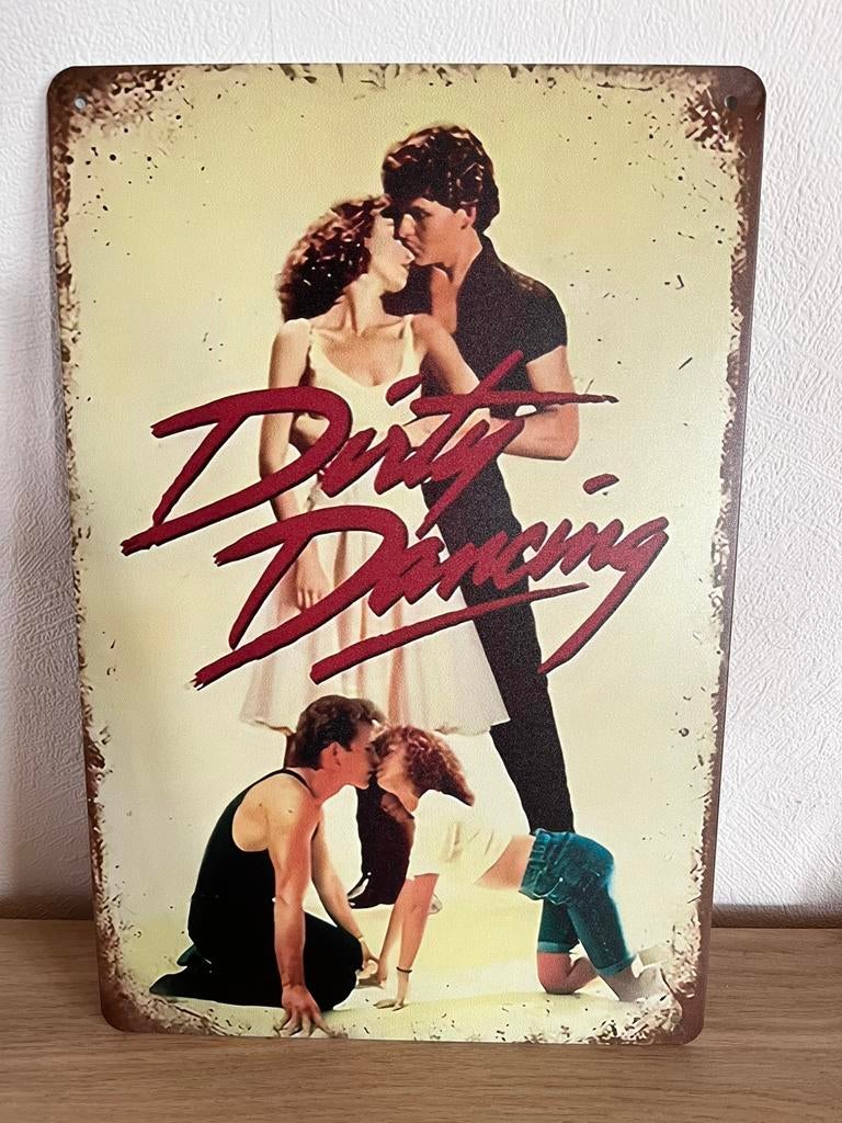 Plaque métallique Dirty Dancing, Ophalen of Verzenden, Zo goed als nieuw