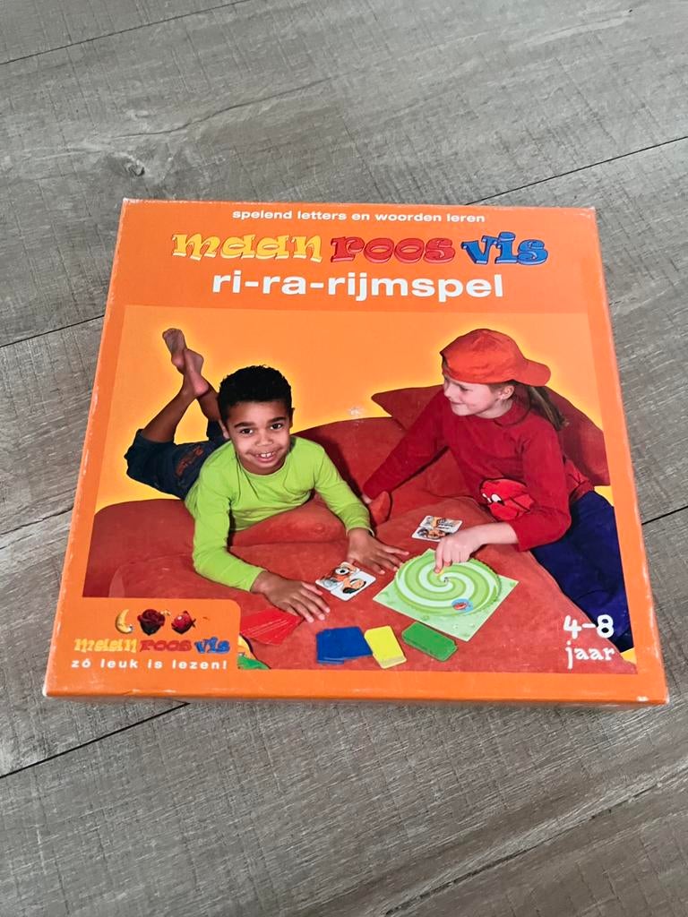 Rijmspel Maan-roos-vis, Hobby en Vrije tijd, Ophalen, Zo goed als nieuw