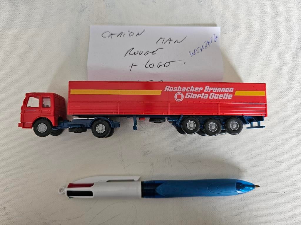 Miniature ho camion transporteur wiking, Envoi, Wiking