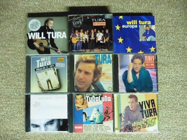 Will Tura Cd Collectie (Combi of Apart), Ophalen of Verzenden, Zo goed als nieuw, Pop