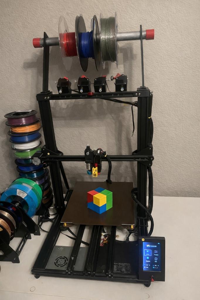 Zonestar Z8pM4 4 kleuren 3d printer, Computers en Software, Printers, Printer, Ophalen