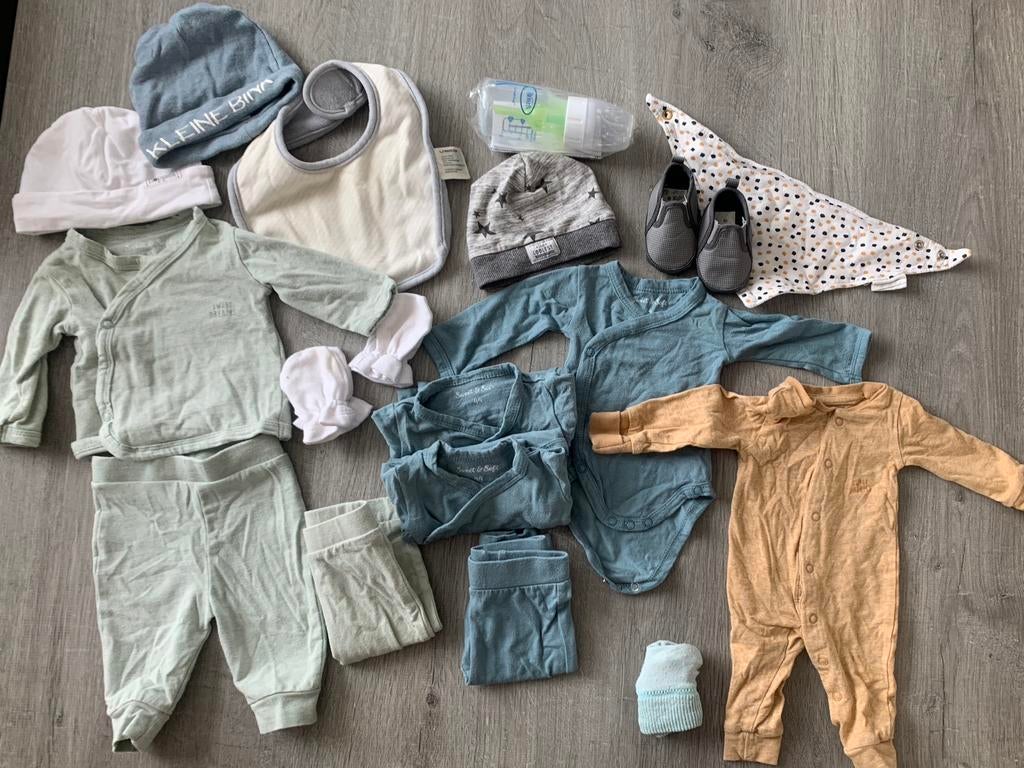 Pakket kinderkleding maat 44, Ophalen, Gebruikt, Overige maten