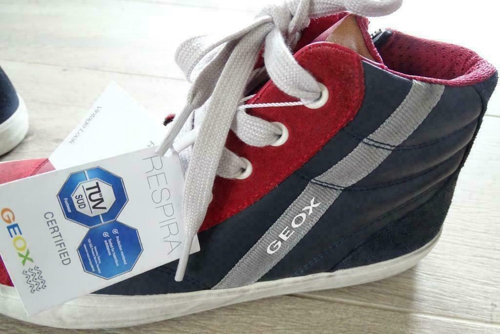 Blauw/rode Geox schoenen maat 37 NIEUW, Schoenen, Nieuw, Ophalen of Verzenden, Jongen