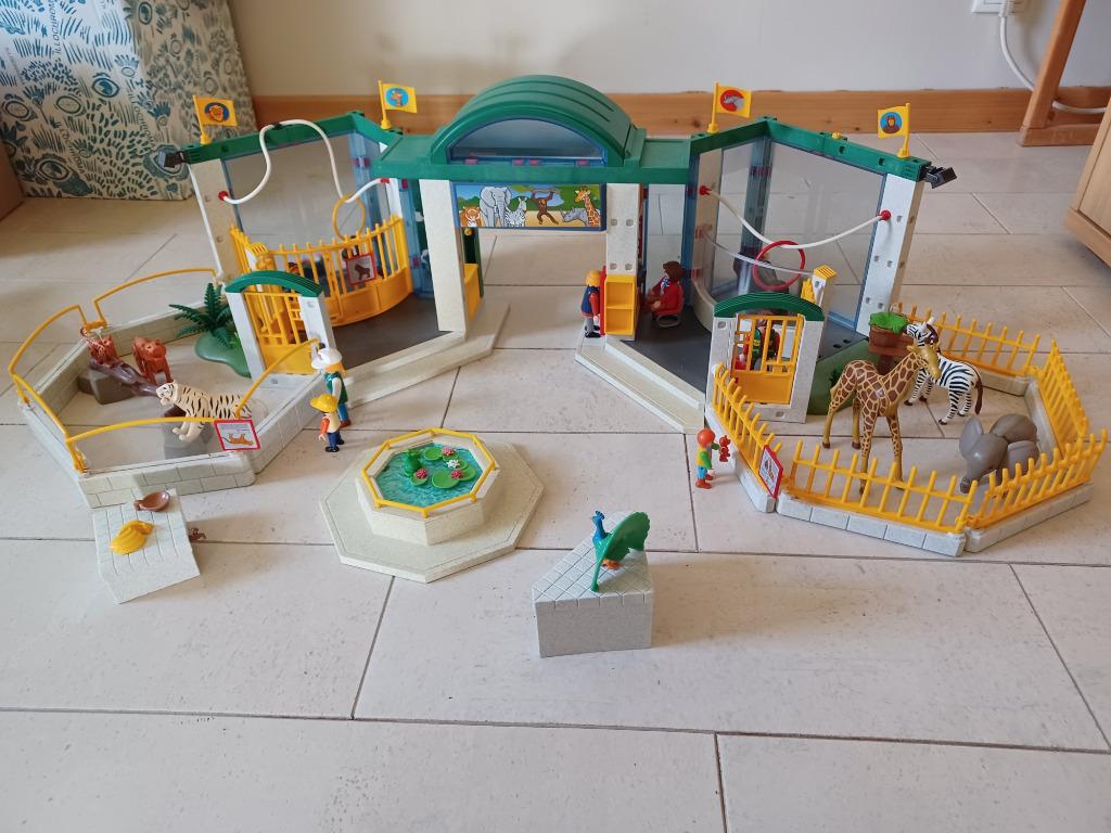 Jeux enfants - Zoo Playmobil, Enlèvement, Comme neuf, Ensemble complet