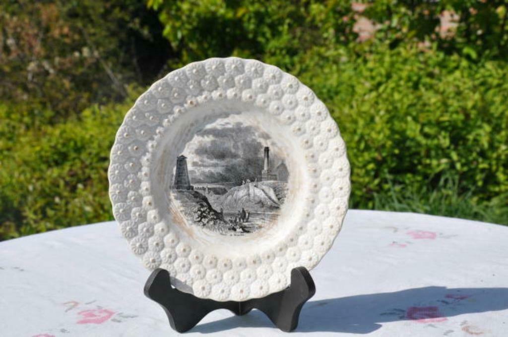 §  assiette boch freres plaine de waterloo, Antiek en Kunst, Ophalen of Verzenden