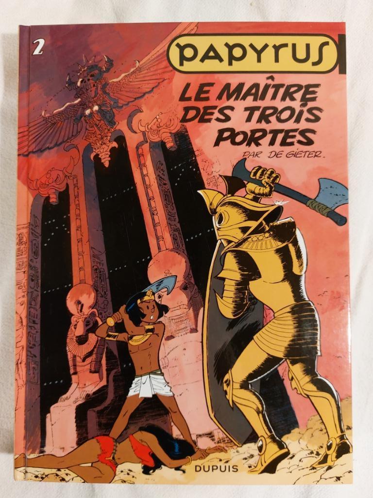 Papyrus T.2 Le maître des trois portes - Réédition (2011) -, Une BD, Enlèvement ou Envoi, Comme neuf