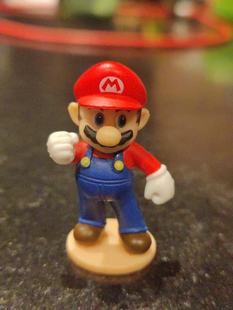 Figuurtje super Mario bros 4,3cm hoog, Enlèvement