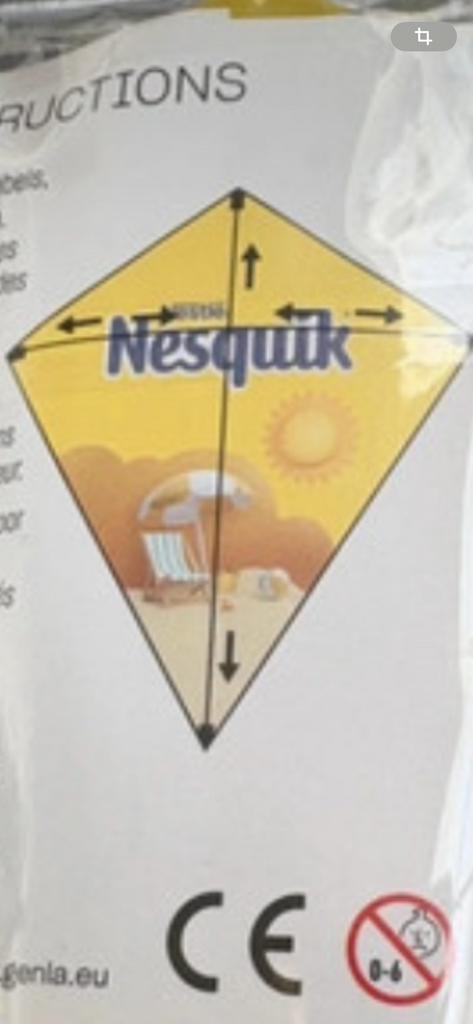 Nieuwe Nesquick kite, Ophalen, Nieuw