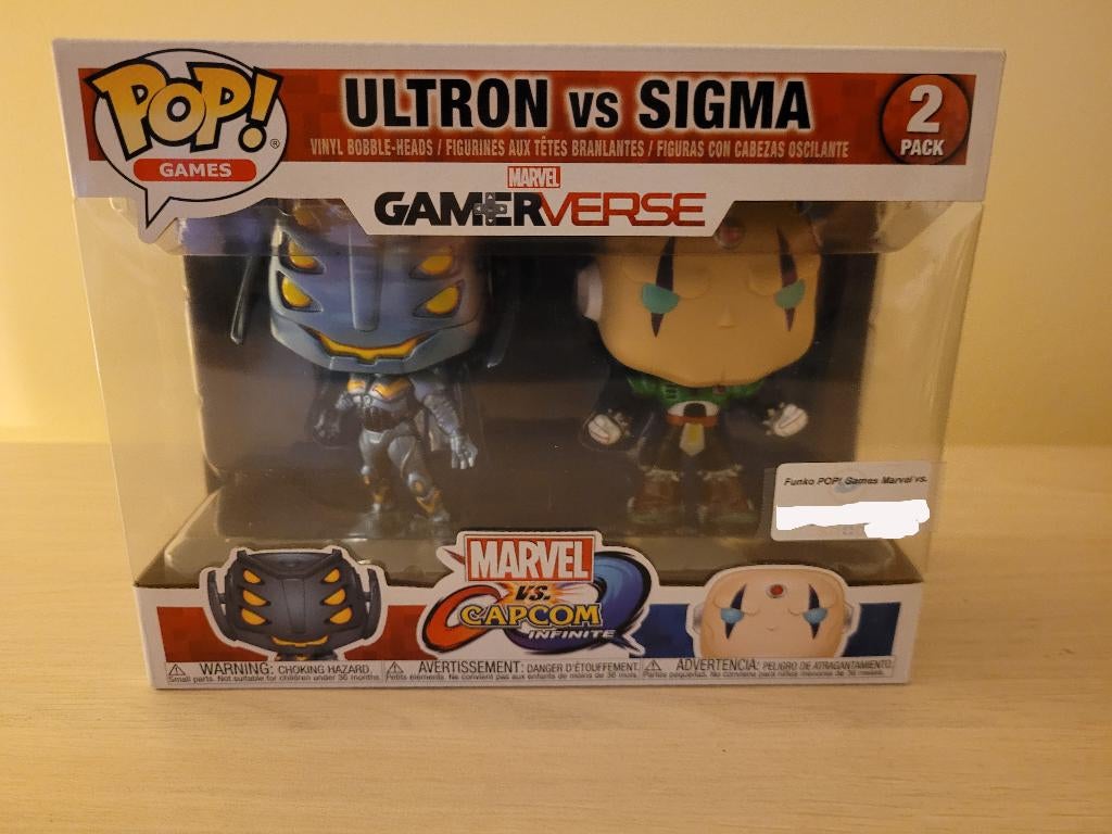 Nouveau ultron vs sigma funko pop 2 pack, Enlèvement ou Envoi, Neuf, Humain