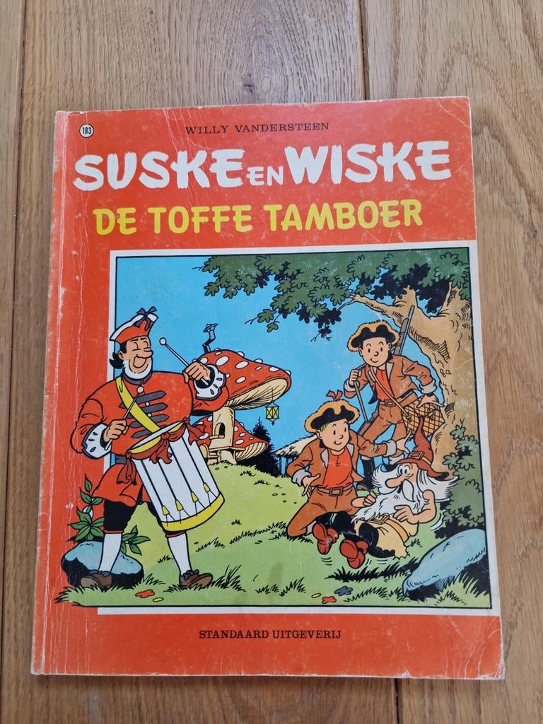 Suske en Wiske De toffe tamboer (1981), Ophalen