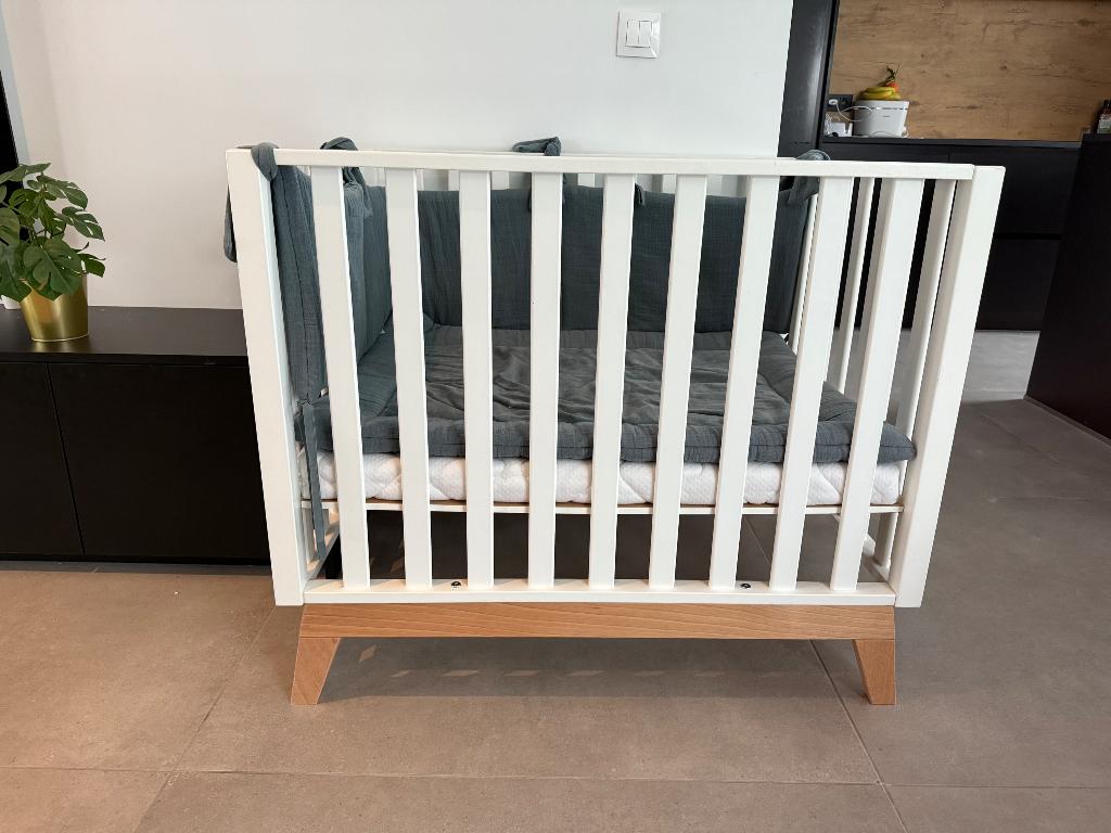 Baby park incl matras, Enlèvement, Utilisé, Carré, Réglable en hauteur