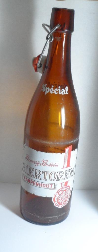 oude bierfles biertoren Kampenhout, Ophalen of Verzenden, Gebruikt