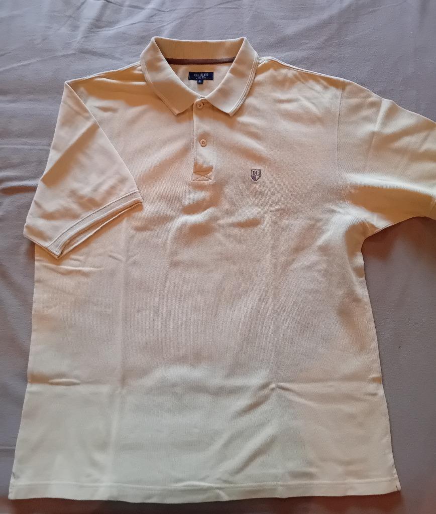 Lichtgele polo Deer Island XL, Kleding | Heren, Geel, Maat 56/58 (XL), Ophalen of Verzenden, Gedragen