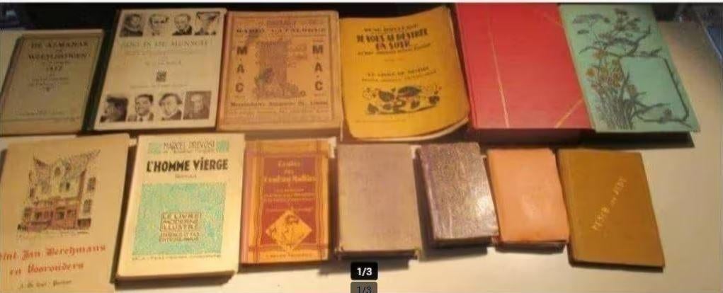 Mooi Partij van allerlei Antieke Boeken, Ophalen of Verzenden