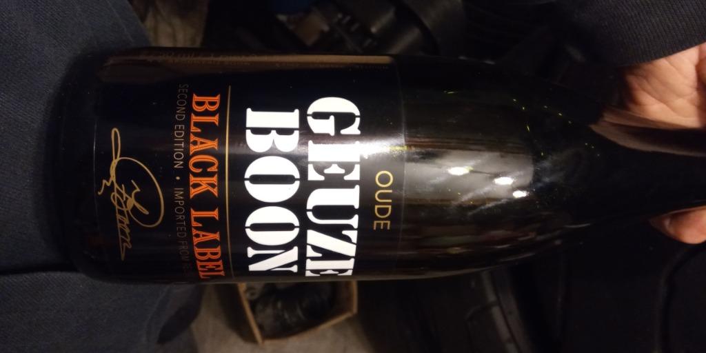 Geuze Boon Black Label 2 75cl, Verzamelen, Ophalen of Verzenden, Nieuw