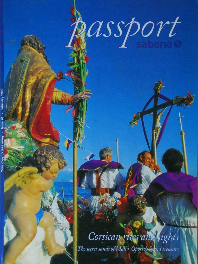 Passport Sabena February 1999, Enlèvement ou Envoi, Utilisé