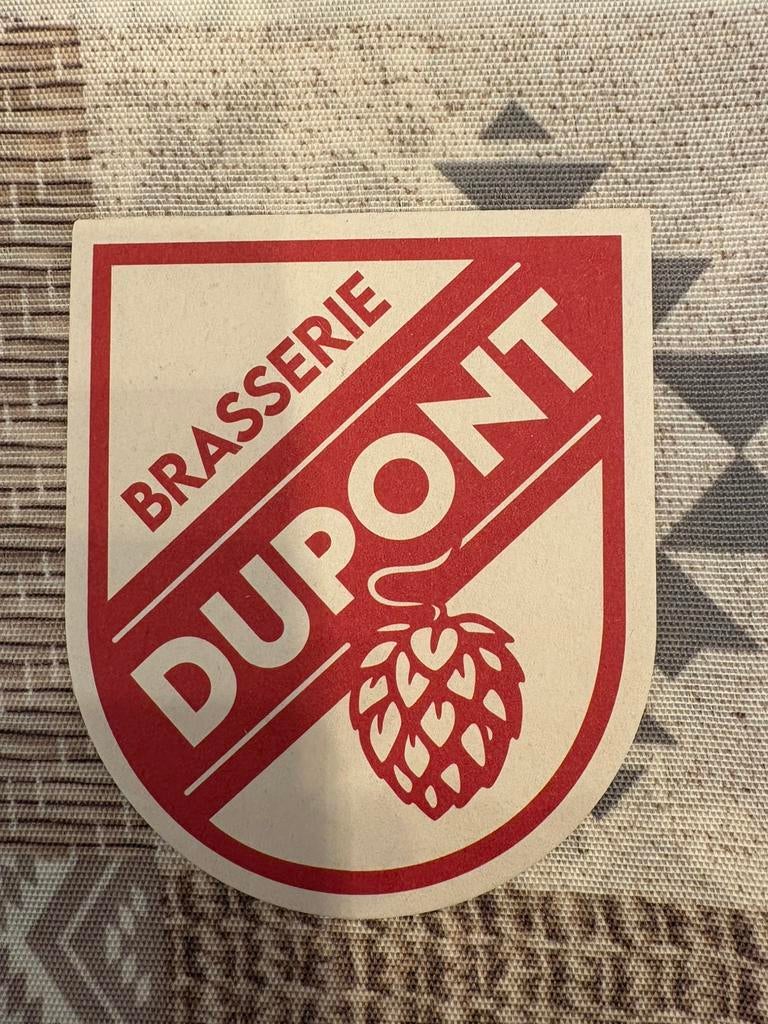 Tapis à bière Brasserie Dupont, Collections, Marques de bière, Enlèvement ou Envoi, Neuf, Sous-bock