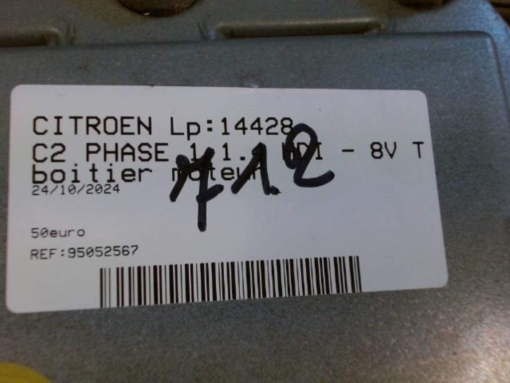 Boitier moteur Citroen C2 1.4HDi 50kw 9653451880 (712), Ophalen, Gebruikt