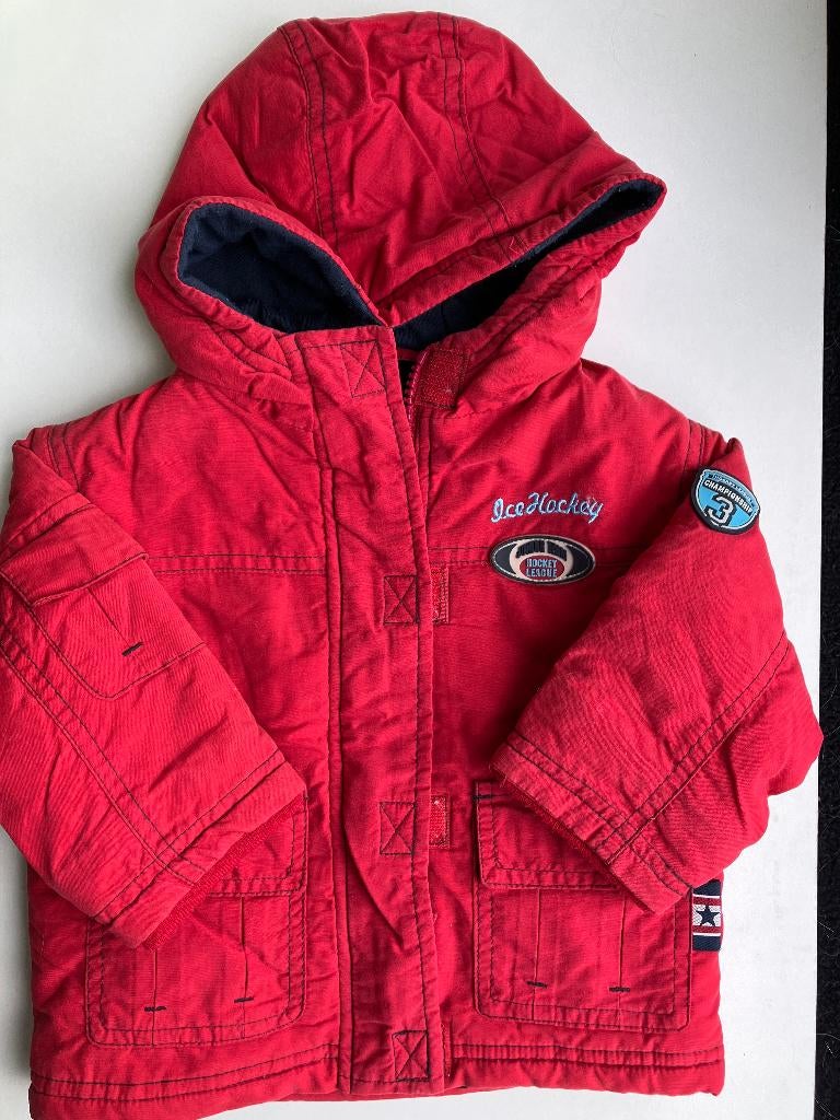 leuk jasje Ice Hockey rood, Jongetje of Meisje, Ophalen of Verzenden, Zo goed als nieuw, Jasje