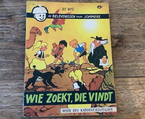 Jommeke : wie zoekt die vindt+ paradijseiland, Boeken, Stripverhalen, Ophalen of Verzenden, Zo goed als nieuw