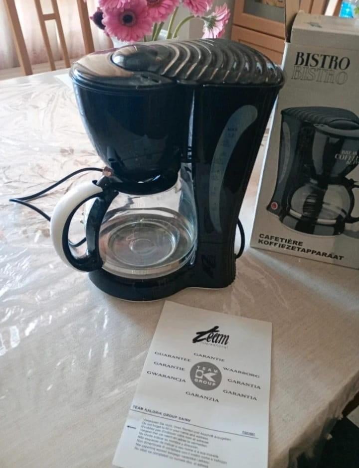 Cafetière Bistro - Cafetière électrique - Comme neuve, Electroménager, Cafetières, Café moulu, Enlèvement ou Envoi, Comme neuf