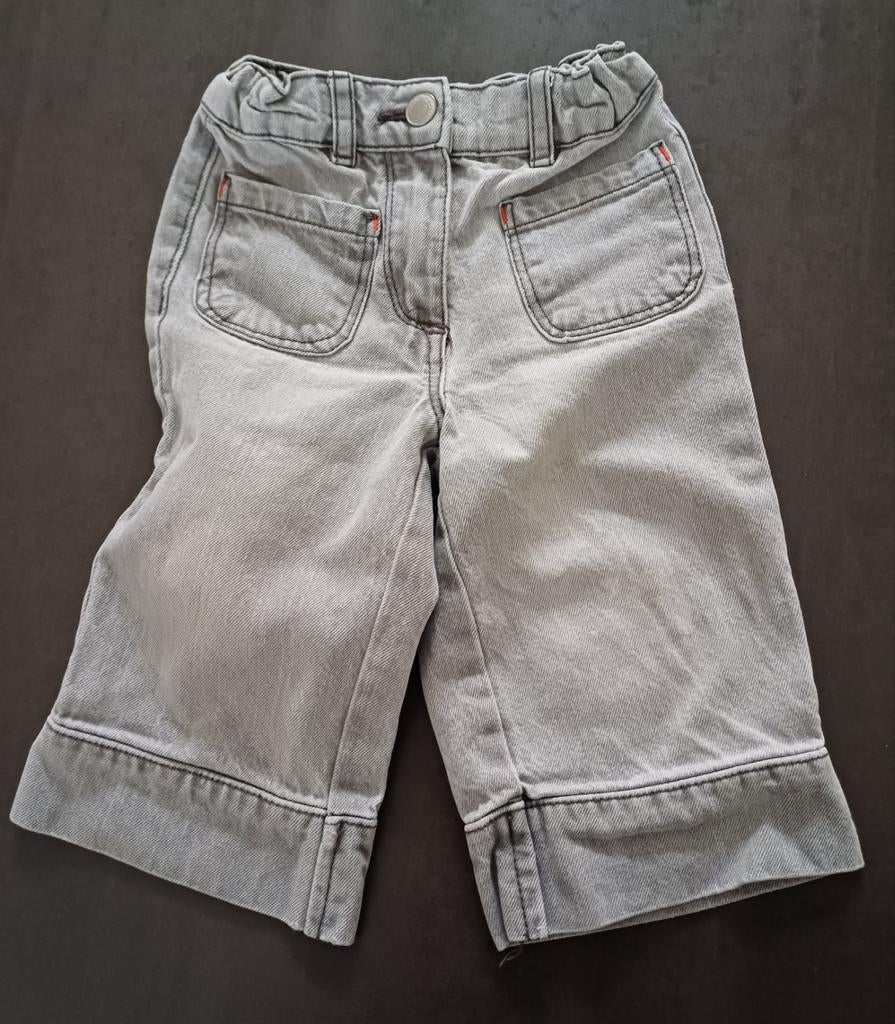Jeans culotte gris clair, Enlèvement ou Envoi, Comme neuf