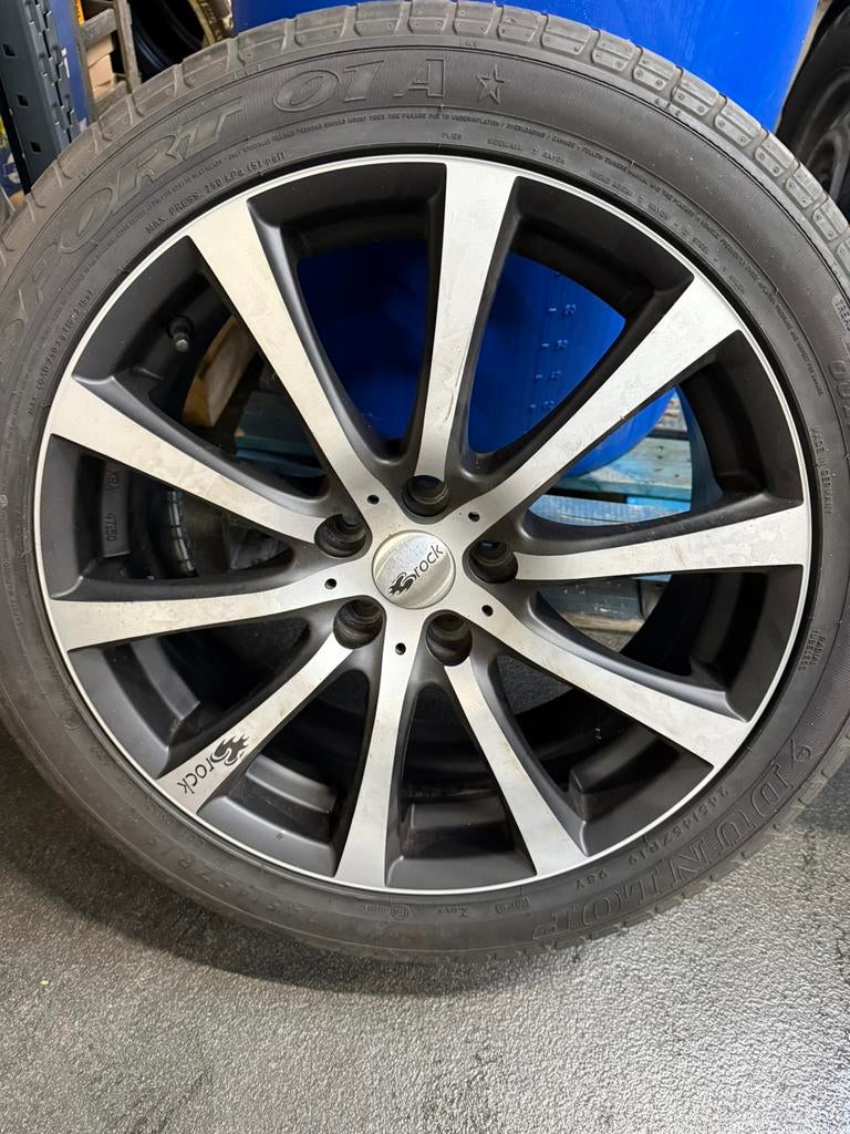 Alu velgen 19 duims Brock, Auto-onderdelen, Gebruikt, Velg(en), Ophalen, Overig