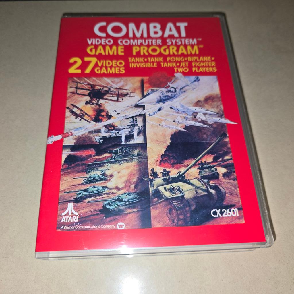Combat Atari 2600 Game Case, Games en Spelcomputers, Games | Atari, Verzenden, Zo goed als nieuw, Atari 2600