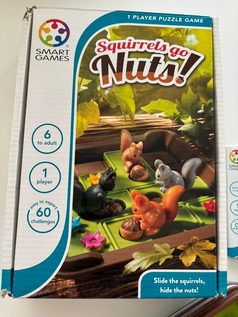 Smart Games Squirrels go Nuts, Hobby en Vrije tijd, Ophalen of Verzenden, Zo goed als nieuw