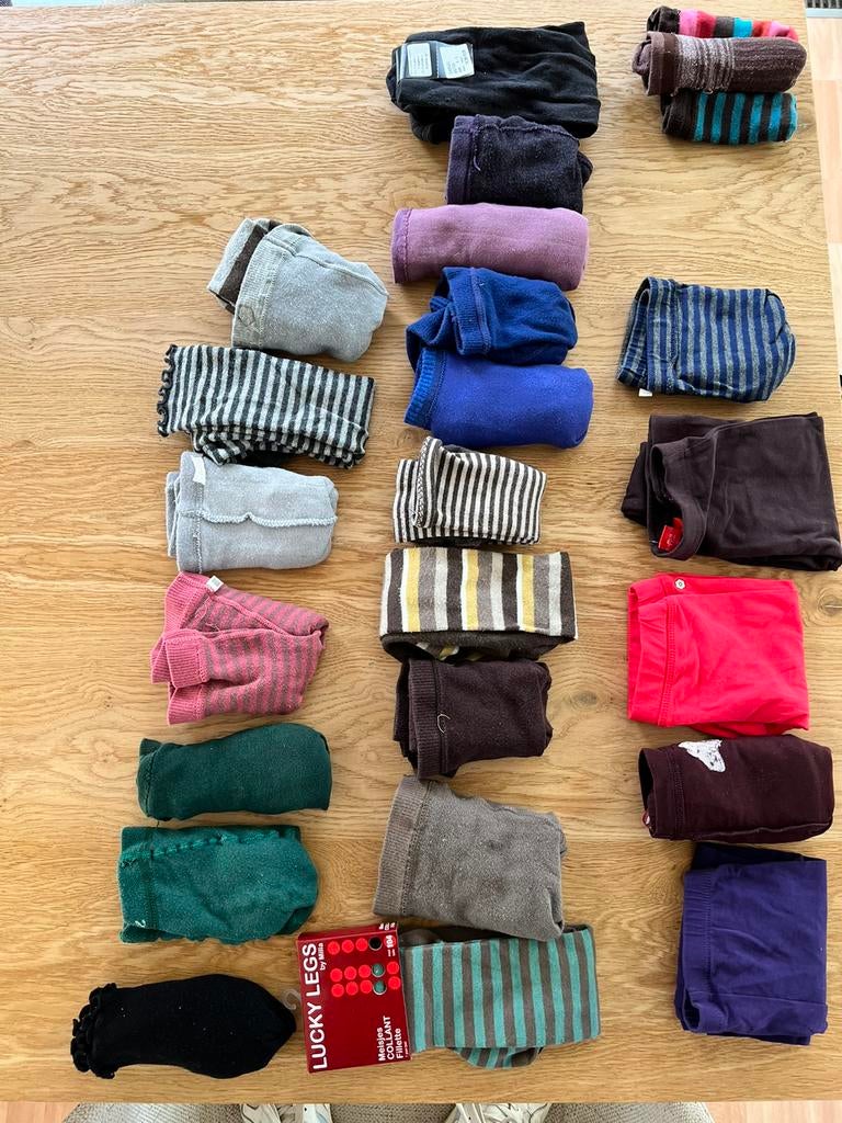 22 stuks leggings broekkousen mt 104, Kinderen en Baby's, Kinderkleding | Maat 104, Overige typen, Meisje, JBC, Ophalen of Verzenden