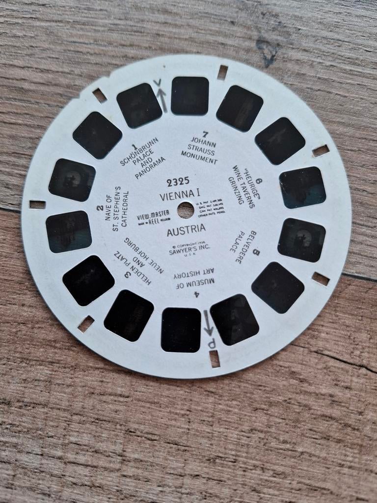 View-master : Vienna I 2325, Verzenden