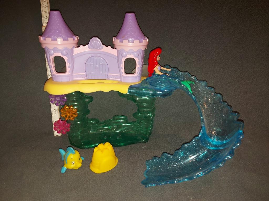 Castle, Ariel Disney badglijbaan, Kinderen en Baby's, Speelgoed | Badspeelgoed, Gebruikt, Ophalen