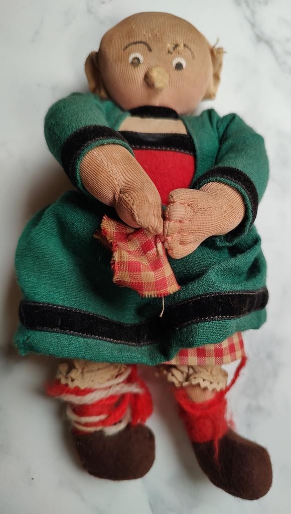 Vintage Bécassine pop, Collections, Enlèvement ou Envoi, Utilisé, Poupée