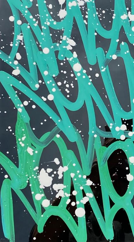 Jonone : oeuvre unique avec certificat, Antiquités & Art, Enlèvement ou Envoi