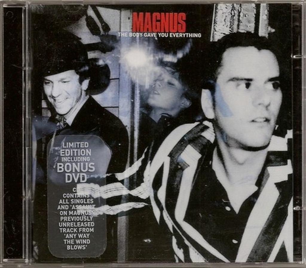 MAGNUS (dEUS) THE BODY GAVE YOU EVERYTHING + BONUS DVD, Cd's en Dvd's, Verzenden, Zo goed als nieuw
