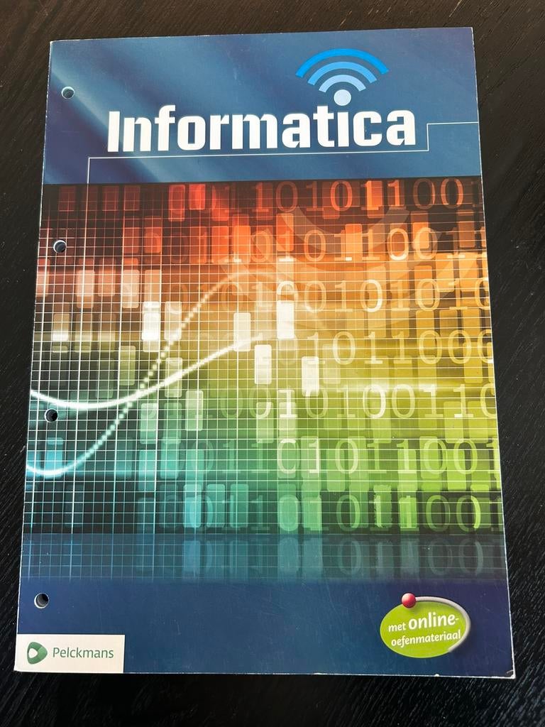 Informatica werkboek 5de middelbaat tso, Boeken, Ophalen of Verzenden, Nederlands