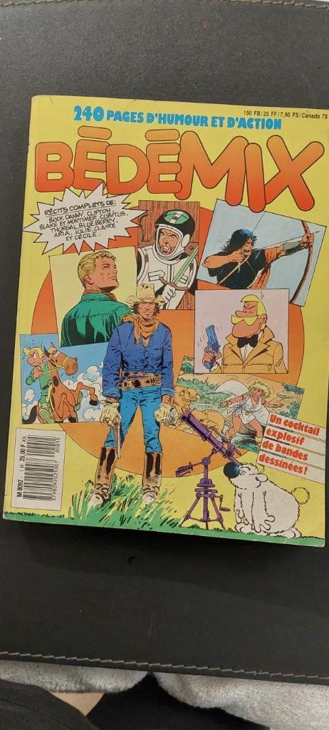 rare ! Bédémix 240 pgs : thorgal aria clifton blake mortimer, Ophalen of Verzenden, Gelezen