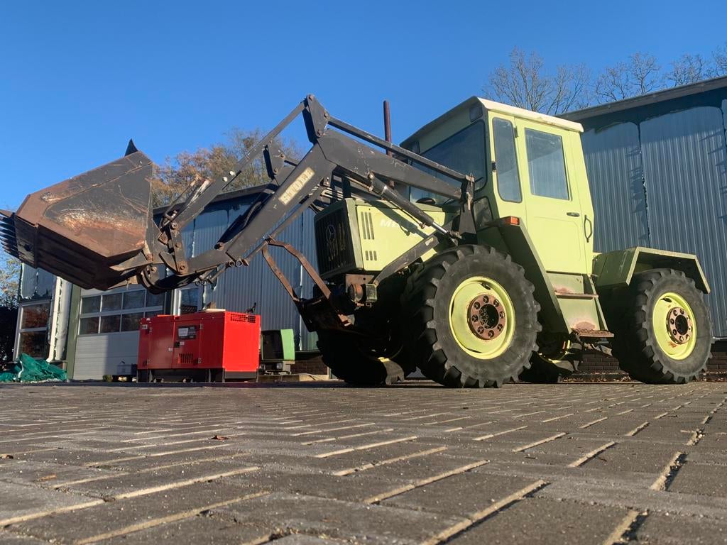 MB Trac 800 bouwjaar 1984 export met Stoll frontlader, Zakelijke goederen, Landbouw | Werktuigen, Overige, Overige typen, Ophalen