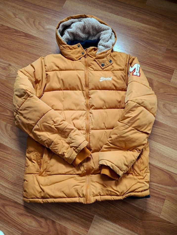 Mooie warme winterjas ME&My monkey maat 176/16 jaar, Kinderen en Baby's, Kinderkleding | Maat 176, Gebruikt, Ophalen of Verzenden