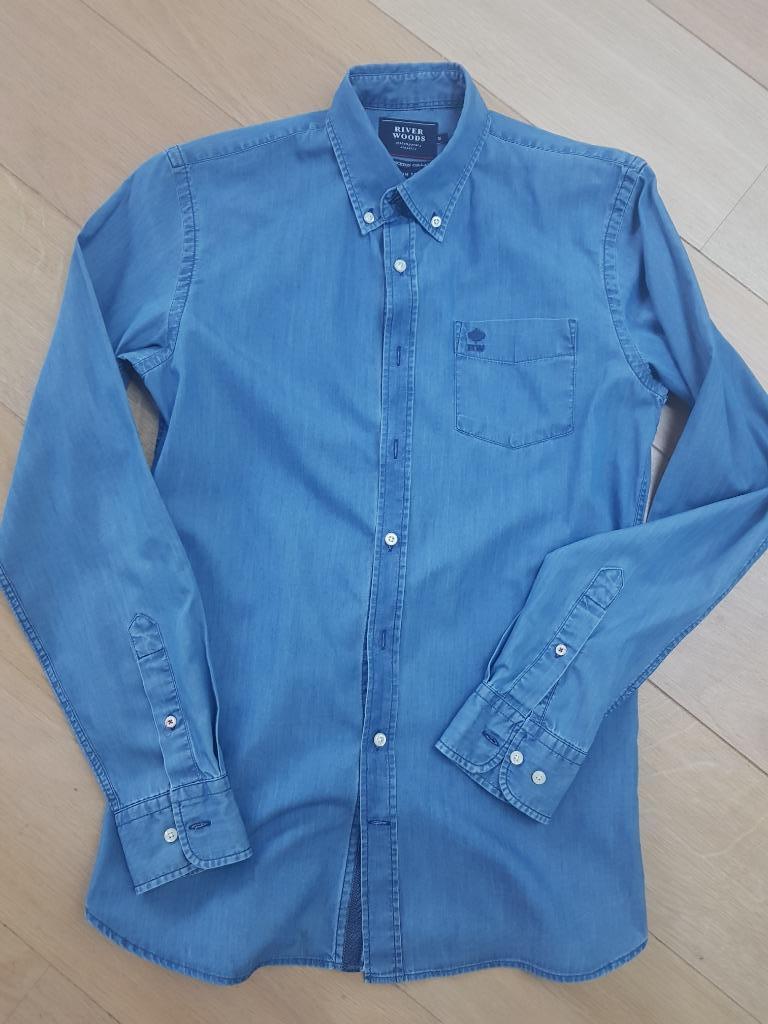 hemd River Woods 16 jaar, River Woods, Overhemd of Blouse, Ophalen of Verzenden, Zo goed als nieuw